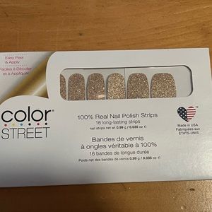 Set of Color Street Nail Strips, RETIRED color, Chelsea Ya Later, New in Package